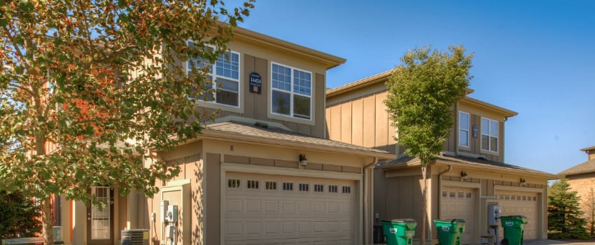 Exterior of apartment in Indianapolis